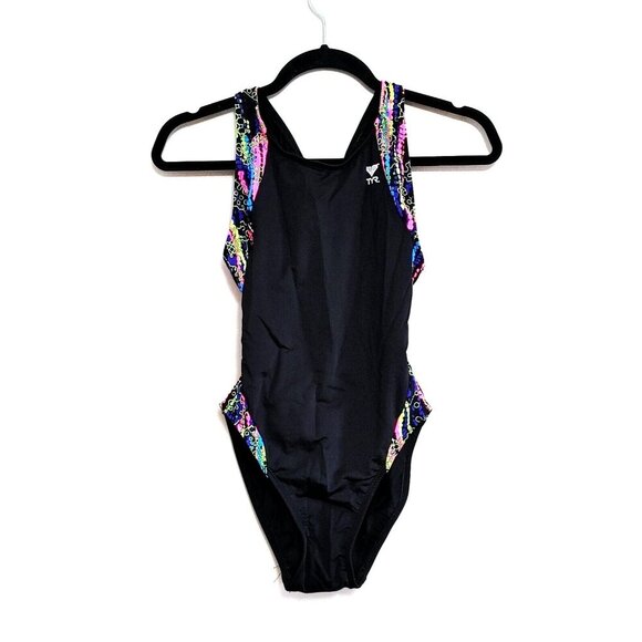 TYR Women's Vintage 1 Piece Swimsuit Racerback Size 34 Canada - Picture 1 of 3